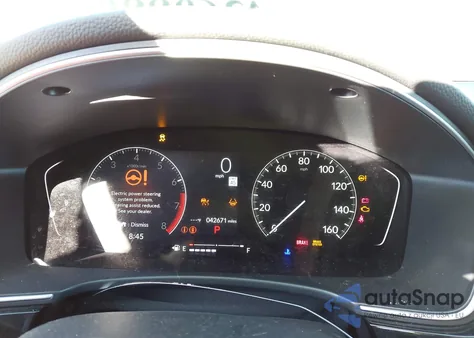 2024 Honda Civic Ex-L из США, поврежденный, VIN 19XFL1H71RE003423